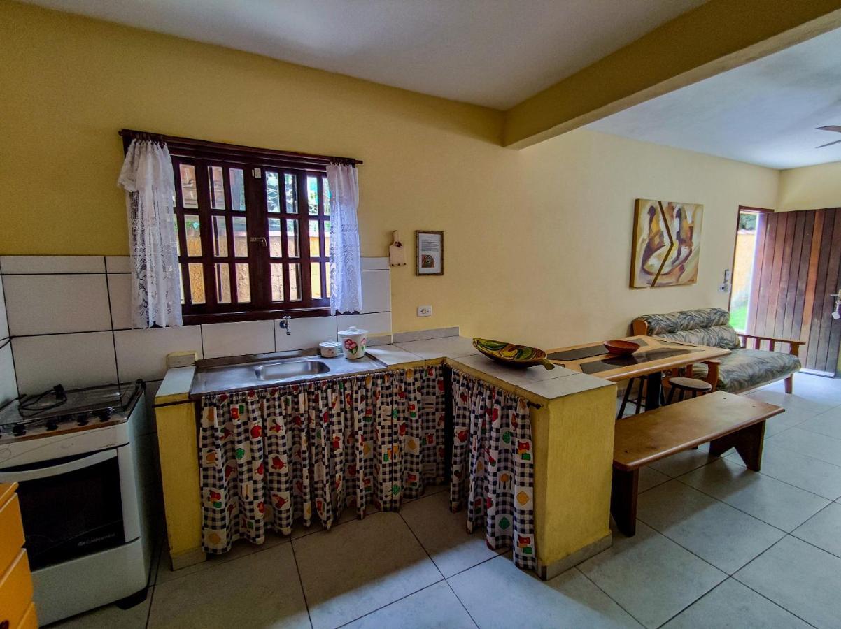 Ilhabela - Casa Praia Curral 2 Dormitorios, Ar-Condicionado, Wi-Fi, Garagem ภายนอก รูปภาพ